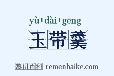 玉带羹是什么意思的图片